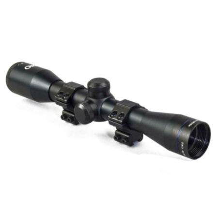 PAO Topaz Pre-mount 4x32 Mil-Dot Rifle Scope w/ 9-11mm Mounts