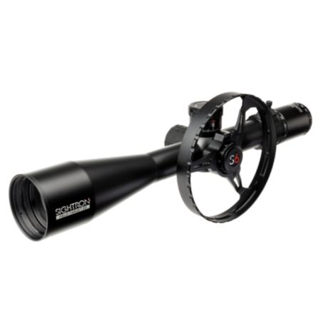 SIGHTRON S6 10-60x56 ED SFP illuminated Field Target Riflescope MOA-2FT Reticle + Garima Magnetic Wheel