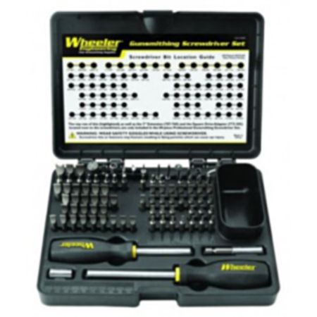 Wheeler Professional Gunsmithing Screwdriver Set 89pk