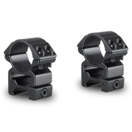 Hawke Match Mount 1'' 2 Piece Quick Peep Weaver Scope Rings - High