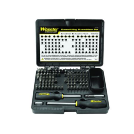 Wheeler Engineering 72 Piece Professional Gunsmithing Screwdriver Set
