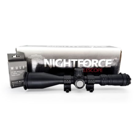 Preowned Nightforce NX8 4-32x50 F1 FFP Illuminated MIL-C CW Zero Stop Rifle Scope - PO1020