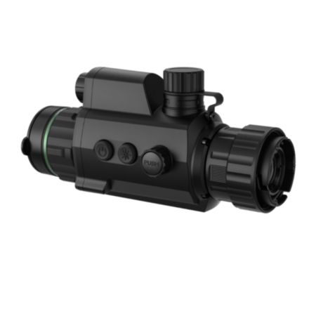 Preowned SOG HIKMICRO HM-C32F Ultimate Cheetah Night vision scope & front clip-on w/ 40A Adapter, rail and eyepiece
