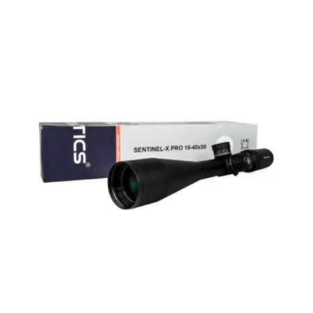Preowned Vector Optics Sentinel-X Pro 10-40x50 SFP Illuminated COM-25M 1/8 MOA 30mm Zero Stop Rifle Scope - PO853
