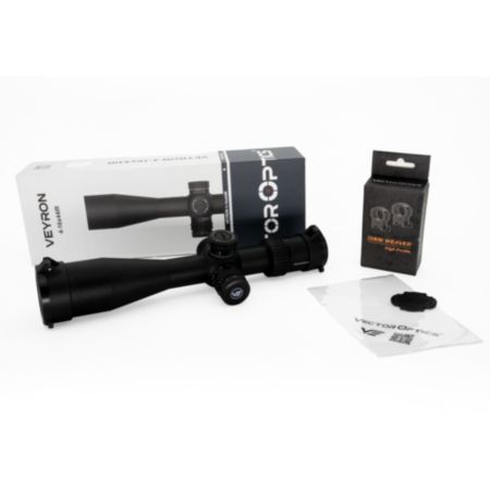 SOG Vector Optics Veyron 4-16x44 SFP Illuminated Side Focus MPR-V10 0.1 MRAD Locking Turret Compact 30mm Rifle Scope - SOG117