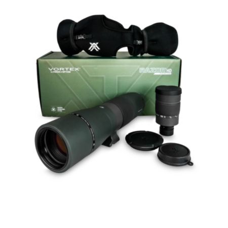 Preowned Vortex Razor HD 22-48x65 Straight Spotting Scope with Stay-On Case - PO903