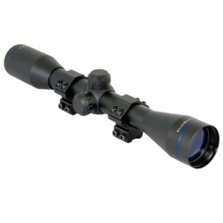 AGS Cobalt 4x40 Mil Dot Reticle 25mm Rifle Scope w/ Dovetail Mount Rings