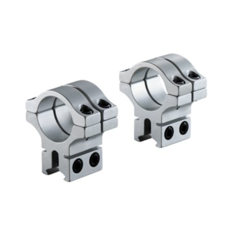 BKL-263 1" 2 Piece 1 Long Double Strap Medium Dovetail Scope Rings