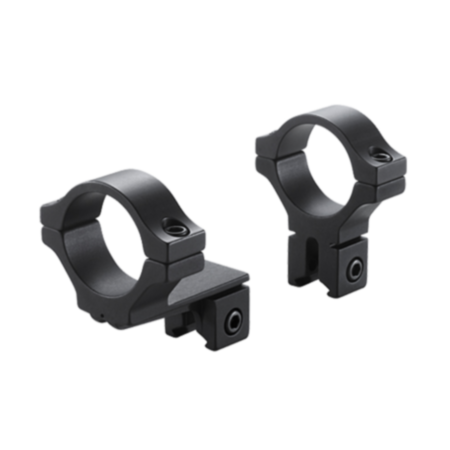 BKL-274 2 PC Single Strap Offset 1 inch Medium Dovetail Scope Rings