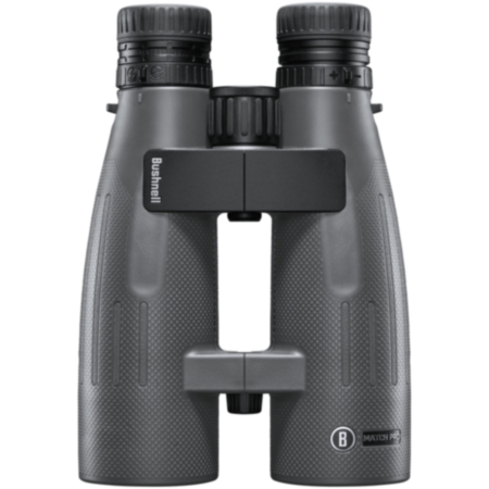 Bushnell Match Pro ED 15x56 MilRad Reticle Abbe Koenig Binoculars - Grey