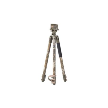 BOG Deathgrip Aluminium Shooting Tripod - Mossy Oak Bottom Land 