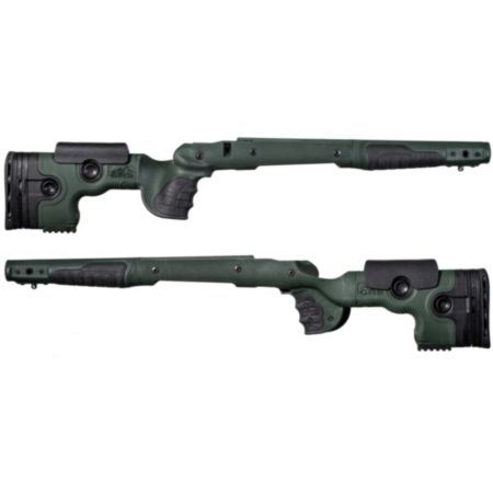 GRS Adjustable Stock, Bifrost Savage 116 Long Action Right Hand - Green