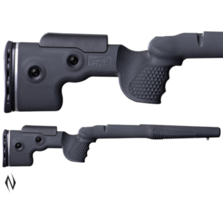 GRS Adjustable Fenris Composite Stock suited to Short Action Bergara B14 - Stealth Grey