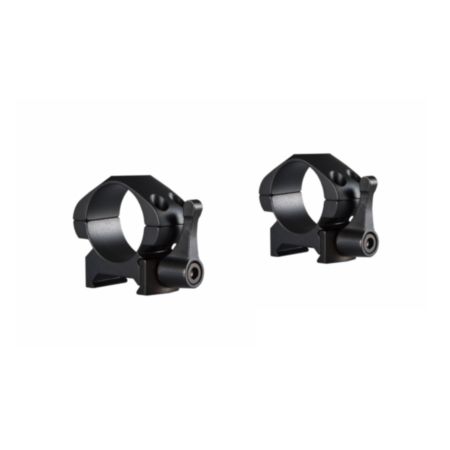 Hawke Precision Steel 1" 2 Piece Weaver QR Steel Scope Rings - Low