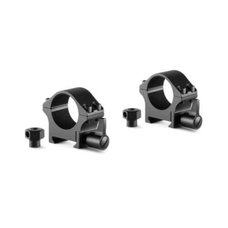 Hawke Pro steel 1" Low Weaver/Picatinny Ring Mounts with Lever (Fitted) and Nut