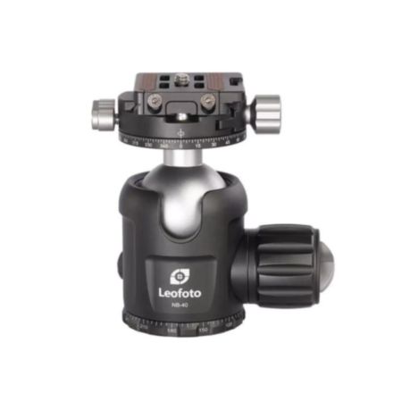 Leofoto NB Pro NB-40 Ballhead with Panning Clamp and NP-50 Plate