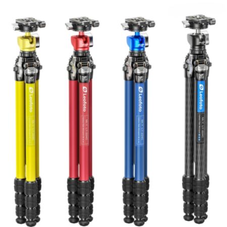 Leofoto BLUE MR.Y LY-224C 10 Layer Carbon Y Shaped Centre Tripod with LH-25 Ball Head 