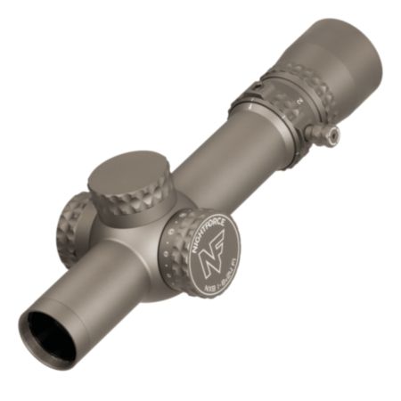 Nightforce NX8 1-8x24 FFP IR Zero Stop FC-DMx 0.2MRAD 30mm Rifle Scope