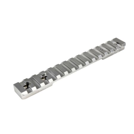 REED Sako A7 S/M Aluminium 0MOA Picatinny Rail - Silver