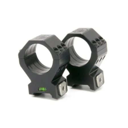 Tier One 30mm TAC 6 Screw Bubble Level Picatinny Scope Rings