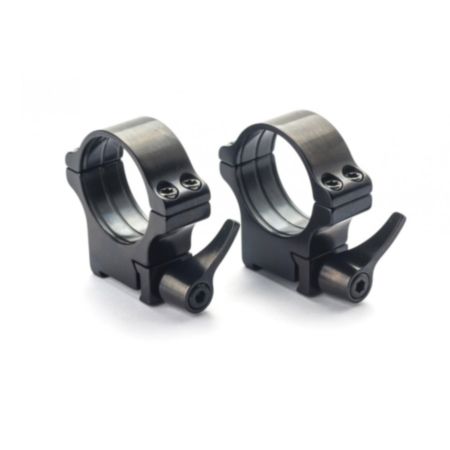 Rusan Steel Roll-Off Quick-Release Rings - Tikka T3 - 30 mm