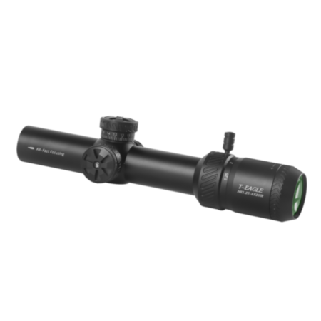 T-eagle HR 1.25-6x20 Illuminated SFP MOA 1/2 MOA Rifle Scope with Free 9-11mm Dovetail Rings