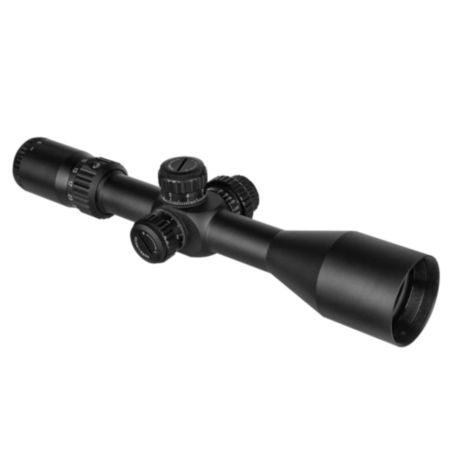 SPINA Optics Mutant 4.5-27x50 FFP Illuminated Milling 1/10 MOA SF 30mm Rifle Scope with Weaver Rings