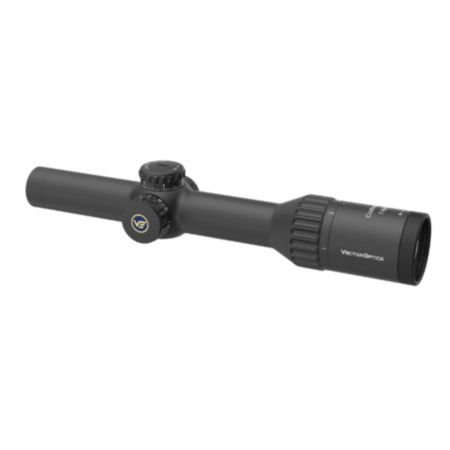 Vector Optics Continental x8 1-8x24 SFP IR ED VET-BTR 0.1MRAD 30mm Tactical Rifle Scope w/ Free Weaver Rings