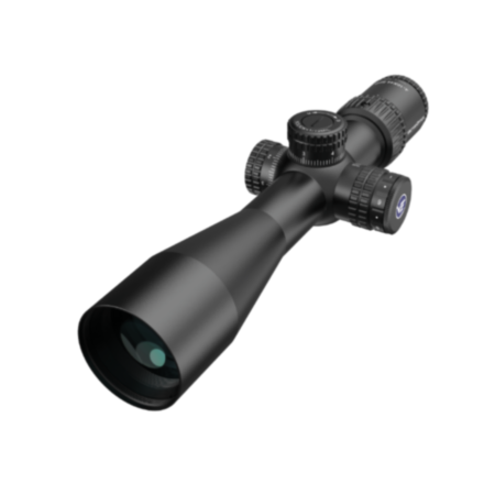 Vector Optics Veyron 4-16x44 SFP Illuminated Side Focus MPR-V10 0.1 MRAD Locking Turret Compact 30mm Rifle Scope - Free Weaver/Picatinny Mounts Included