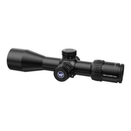 Vector Optics Veyron 3-12x44 SFP IR MPR-V10 0.1 MRAD Locking Turrets Side Focus Super Compact 30mm Rifle Scope - Free Weaver/Picatinny and 9-11mm Mounts Included