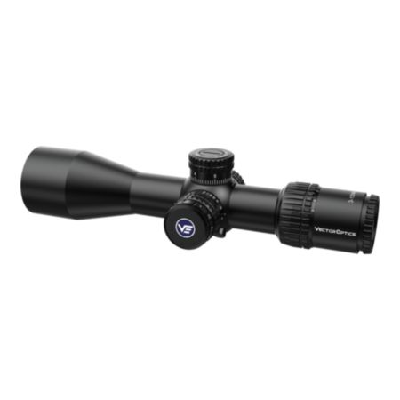 Vector Optics Veyron 3-12x44 SFP Illuminated MPR-V10 0.1 MRAD Locking Turrets Side Focus Super Compact Rifle Scope - Free Weaver/Picatinny Mounts Included
