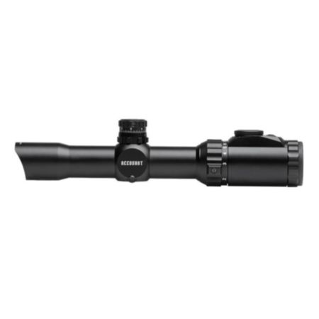 UTG 1-8x28 MRC SFP Illuminated BG4 Locking Tyrrets 30mm ½ MOA Rifle Scope With Accu-Sync Mount