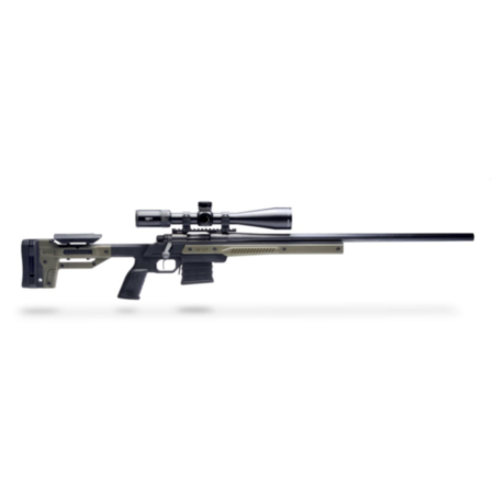 MDT Oryx Savage Axis Short Action Right Hand AICS Rifle Stock - Black/OD Green - Optics Warehouse