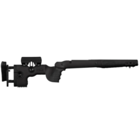GRS Adjustable Bifrost Composite Stock suited to Short Action Howa 1500 R/H - Black