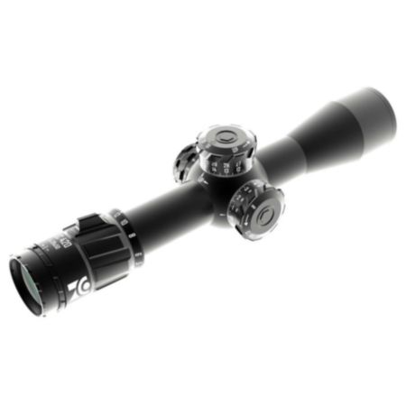 Zero Compromise Optic ZC 420 4-20x50 FFP Illuminated MPCT3 0.1 MRAD Zero Stop Rifle Scope (+ZCO 2pc Rings)