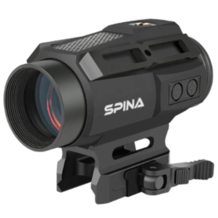 SPINA Optics Symbiote 1x30 Red Dot Sight with QD Mount & Digi System (BLACK)