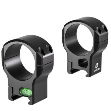 Leofoto SR-3432 34mm Low (15mm saddle) Scope Rings