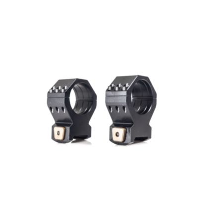 Tier One 34mm High TAC 6 Screw Bubble Level Picatinny Scope Rings
