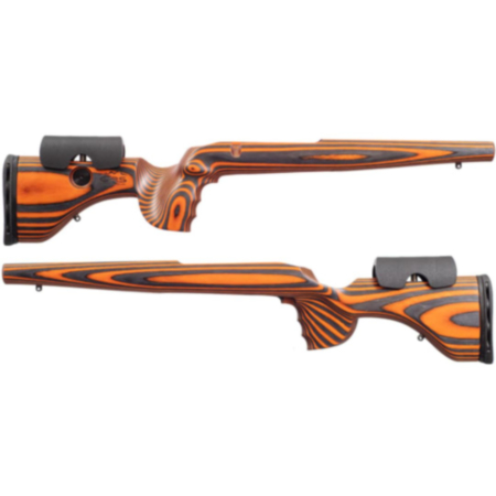 GRS Hunter Light to suit Remington 700 / Bergara B14 Short Action Right Hand - Orange Black