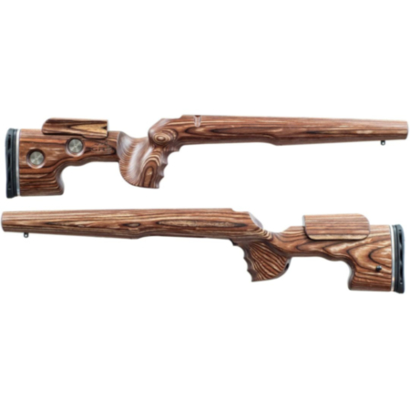GRS Sporter Rifle Stock to suit Sako Quad Right Hand Short Action - Brown
