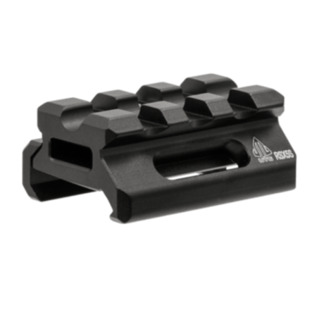 UTG Super Slim Picatinny Riser Mount, 0.5" Height, 3 Slots