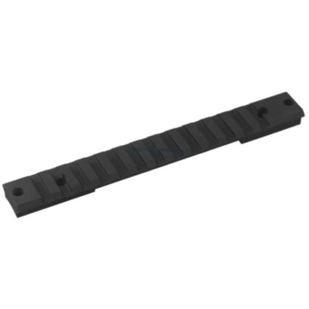 Vector Remington 700 LA Long Action Flat 0 MOA Steel Picatinny Rail