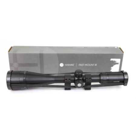Ex-Demo Hawke Fast Mount IR  6-24X50 AO 1/4 MOA Mil Dot Rifle Scope - EXDEM-0227