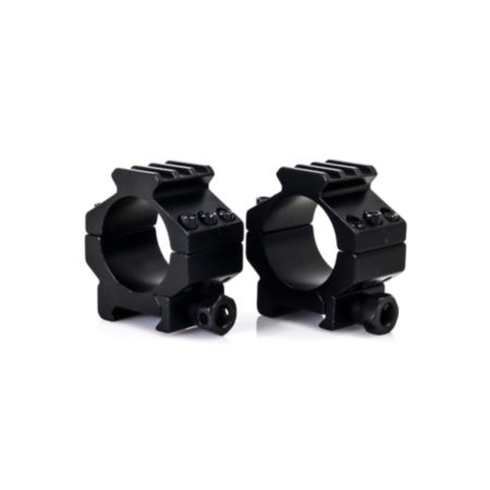 WULF 30mm / 1 inch Tactical Weaver / Picatinny Rings with Ring Caps