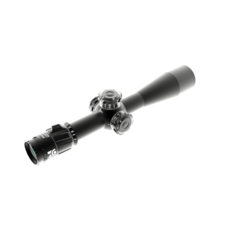 Zero Compromise Optic (ZCO) ZC527 5-27X56 FFP Illuminated 0.1 MIL Target 1 Rifle Scope (+ZCO 2pc Rings)