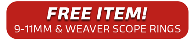 Free 9-11mm Dovetail & Weaver Rings On All Vector Scopes